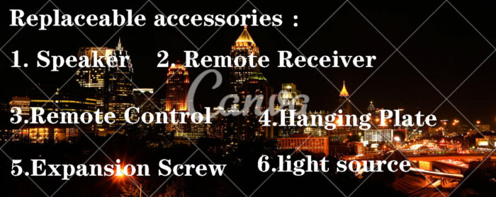 DewShrimp Flush Mount Ceiling Fan,Bladeless Ceiling Fan with Bluetooth Speaker - Image 8